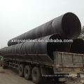 SAW pipe, big diameter structural steel pipe, offshore piling pipe